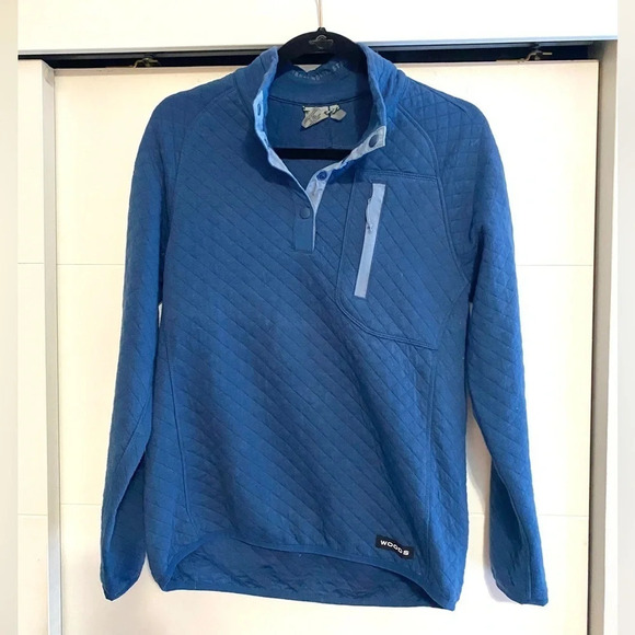 WOODS Farnham Quilted Pullover outdoor sweater - Picture 4 of 9